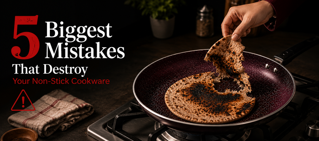 5 Biggest Mistakes That Destroy Your Non-Stick Cookware