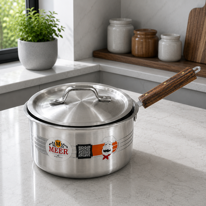 SAUCE PAN – Metal Finish Cookware