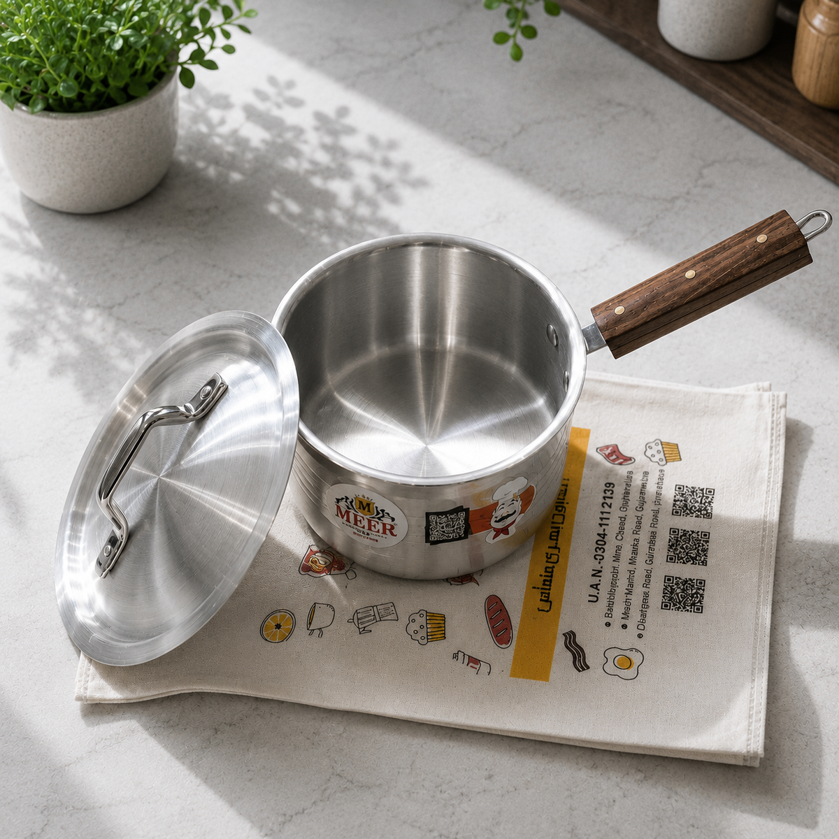 SAUCE PAN – Metal Finish Cookware
