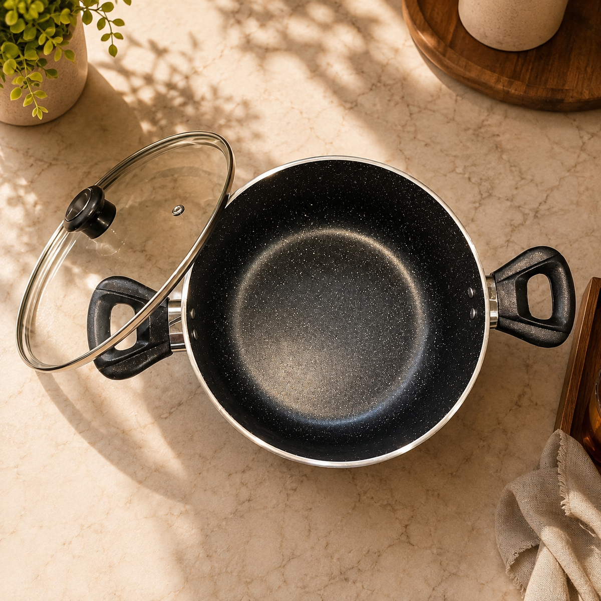 SMART – 17 Pieces Premium Non-Stick Cookware Set