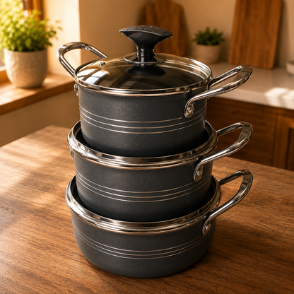 CLASSIC –  15 Pieces –  Non-Stick Set