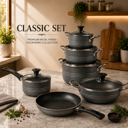 CLASSIC –  15 Pieces –  Non-Stick Set