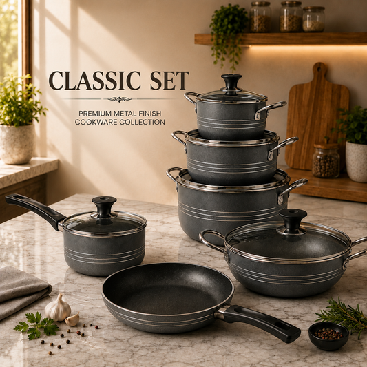 CLASSIC –  15 Pieces –  Non-Stick Set