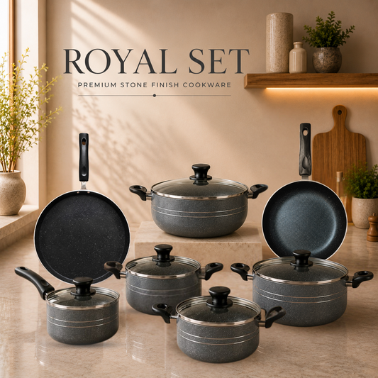 Royal - 15 Pieces Non-Stick Set
