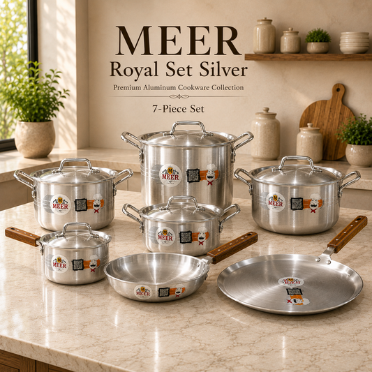 ROYAL – 18 Pieces Metal Fininsh Set